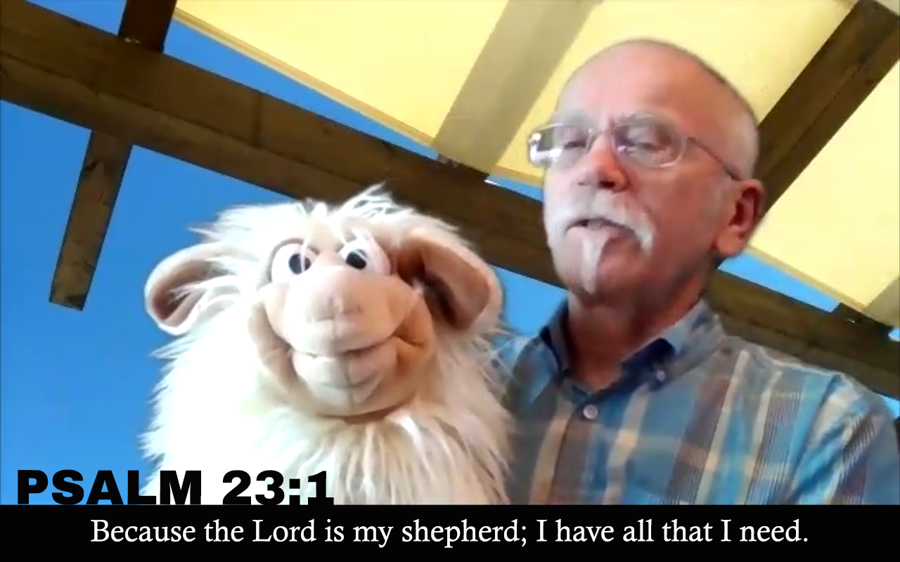 Bible Memory Verse | Psalm 23:1 | Karen Urhoma | Steve Morgan-Gurr & Sidney Sausage